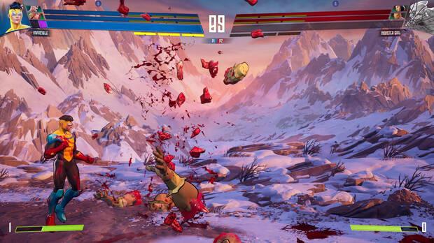 No es 'Mortal Kombat', pero constantemente saltar�n v�sceras y sangre por los aires. El estilo 'cartoon' hace que no sea excesivamente desagradable.