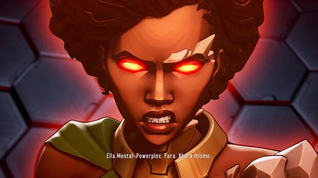 Ella Mental es una de las nuevas incorporaciones al universo 'Invincible', y su poder consiste en controlar los elementos.