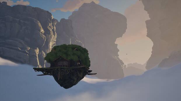 Disponemos de una casa voladora, Genbu, que nos lleva a distintas localizaciones.