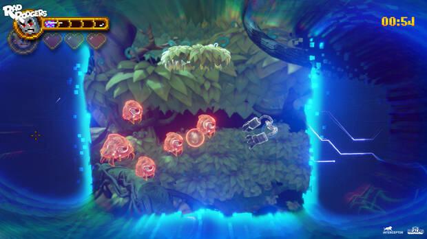El pixelverso no aporta mucho al juego, pero tampoco son fases muy largas.