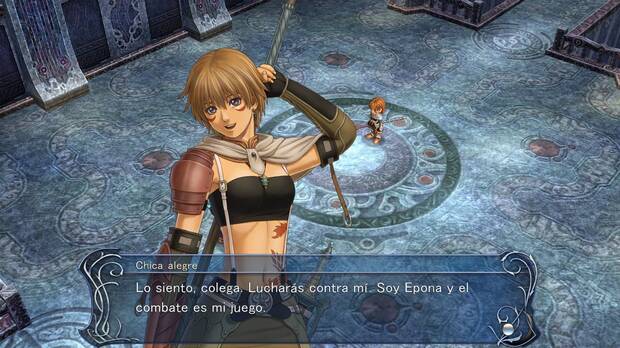 Nos llega en español. No es el tipo de RPG con muchos diálogos, pero se agradece.