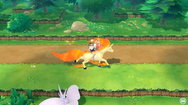 Se han eliminado las bicicletas, aunque ahora podremos usar a ciertos Pokémon como montura para movernos a mayor velocidad. ¡Incluso hay algunos que pueden volar!