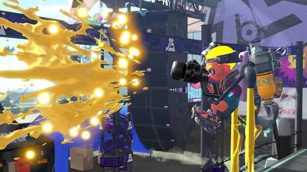 Una de las principales novedades que disfrutaremos en esta segunda parte de Splatoon serán las nuevas armas que podremos usar.