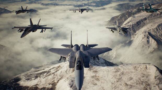 El nuevo 'Ace Combat' luce absolutamente genial.