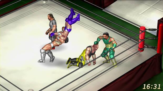 Fire Pro Wrestling World no cuenta con luchadores reales aunque muchas de las superestrellas están inspiradas claramente en personajes como Undertaker u otros grandes nombres de la WWE.