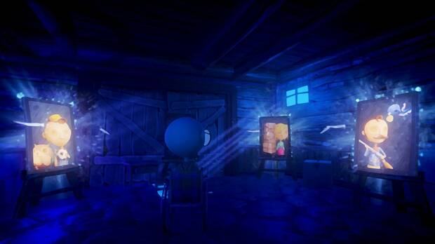 Los cuadros se convierten en portales temporales que se activan cuando Carl lleva un objeto ante ellos.