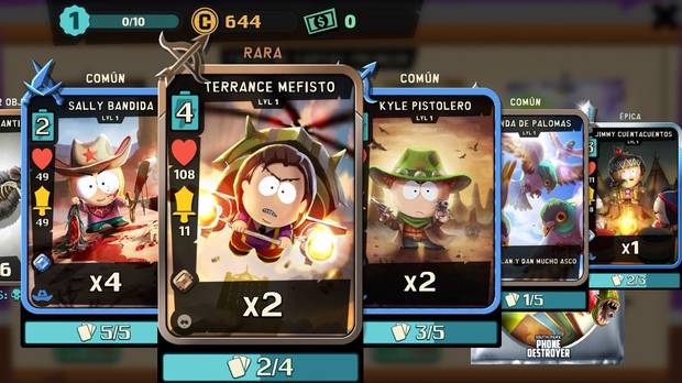 Configurar una baraja equilibrada, así como mejorar nuestras cartas virtuales, será algo básico para avanzar en el juego.