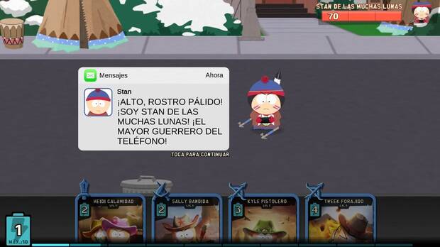 A lo largo de varias misiones, iremos derrotando y combatiendo a Stan y sus secuaces.