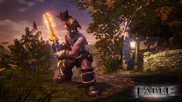 El salto visual de Fable Anniversary era indiscutible.
