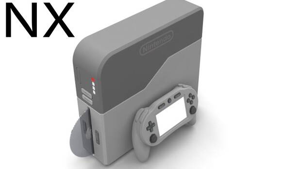 Marzo ha sido la fecha señalada para que Nintendo de luz verde a su próxima consola, NX. Este es un diseño puramente ficticio de los muchos que han aparecido.