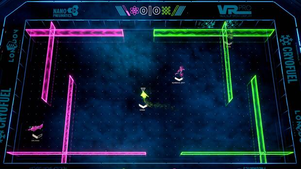 ‘Online’ podemos jugar 2 contra 2 y 3 contra 3, y ‘offline’ la cifra aumenta hasta 4 contra 4.