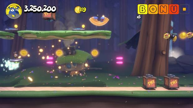 Woolie cambia el juego en un 'shooter' horizontal. Aunque se agradece un cambio de estilo para hacer el juego más variado, no presenta ningún desafío.