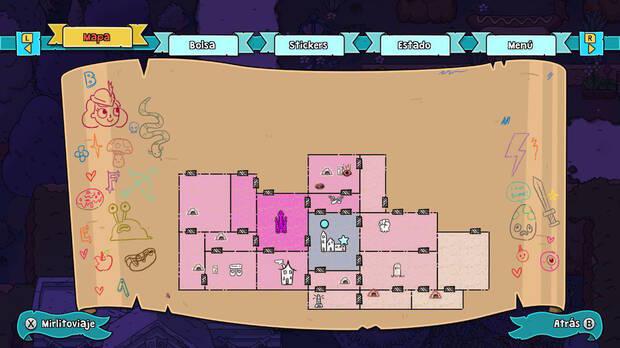 El diseño del mapa cambia en cada partida.