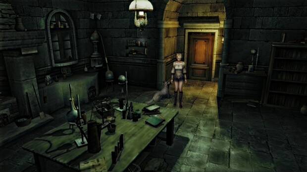 ‘Haunting Ground’ destacaba por la indefensión y dar órdenes a nuestro compañero canino.