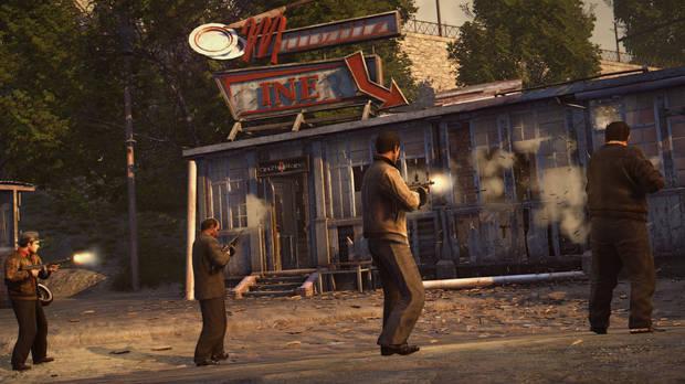 En las mecánicas de disparos y otros aspectos jugables, 'Mafia II' ha envejecido bien si lo tomamos como un juego de acción y conducción y no como un sandbox.