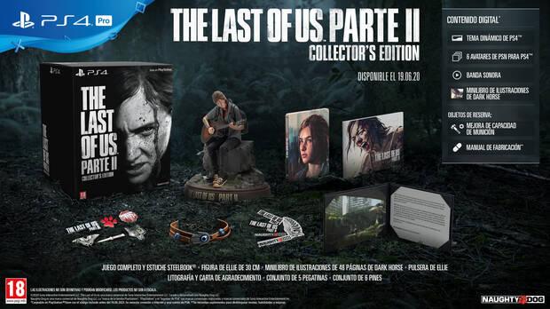 La edición para coleccionistas destaca por una figura de Ellie y algunos extras más respecto a la edición especial.