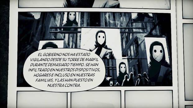 La trama argumental es bastante interesante y se centra en un mundo distópico donde la seguridad y el bienestar de los ciudadanos se fomenta a cambio de su libertad.