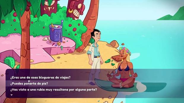 Los diálogos con decenas de personajes son una constante, los cuales han sido traducidos a nuestro idioma.
