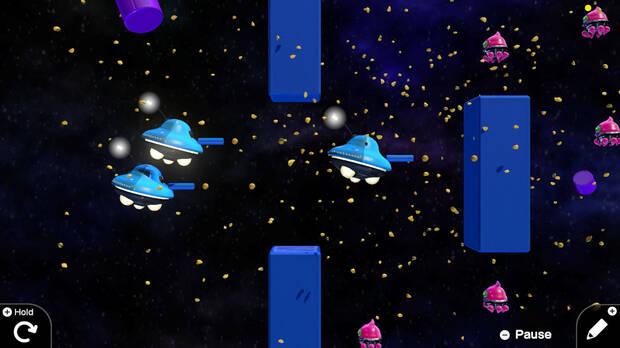 La cámara se puede posicionar a la altura que deseemos e incluso se pueden, dice Nintendo, crear juegos en primera persona. También se podrán diseñar juegos con control de movimiento.
