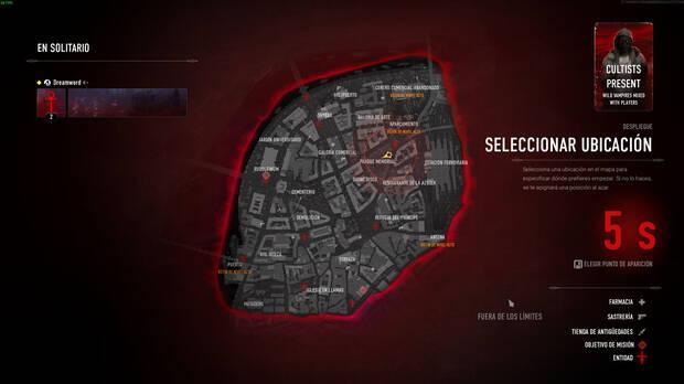 En el juego nos encontramos los distintos toques clásicos de un battle royale aderezados con ciertos mecánicas y poderes vampíricos.