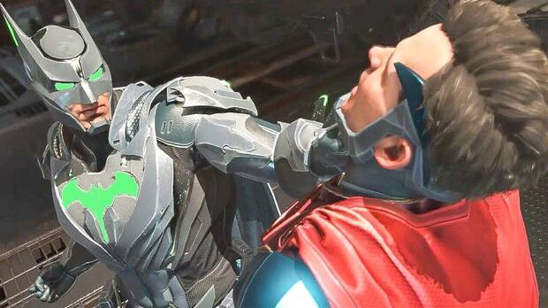 Batman con un traje con kryptonita en ‘Injustice 2’ (2017)