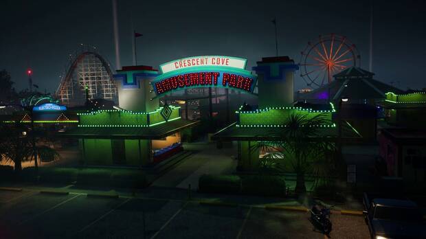 El mapa en el que hemos podido jugar se ambienta en un parque de atracciones.