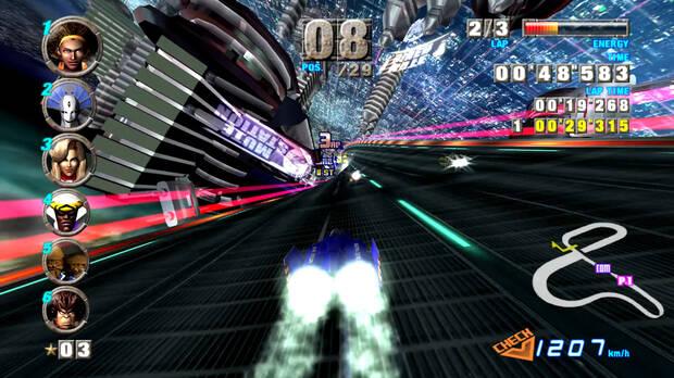 F-Zero GX admite formato panorámico de 16:9 de forma nativa, siendo una experiencia completamente satisfactoria.