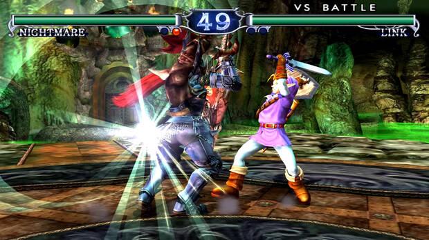 Soulcalibur II ofrece una buena suavidad y respuesta a los mandos, con una jugabilidad prácticamente atemporal.