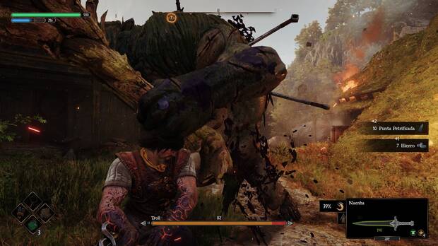 Los combates son exigentes y castigan duramente nuestros errores. Aqu no vais a llegar muy lejos aporreando botones.