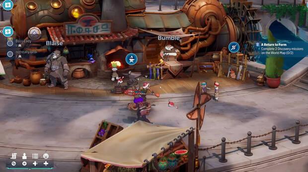 Campanario es el lugar al que volveremos una y otra vez para descubrir nuevas misiones y mejorar a nuestro protagonista.