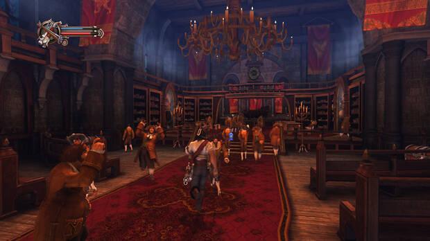 Aquí nos aguarda una estereotípica pero entretenida aventura de piratas.