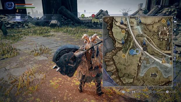 La orografía es muy vertical, pero por suerte el mapa nos muestra los 'ascensores' y la ruta de los búhos.