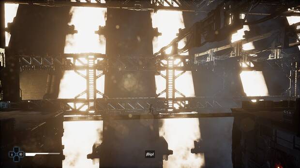 Hay momentos muy vistosos que juegan con la perspectiva y la cmara.