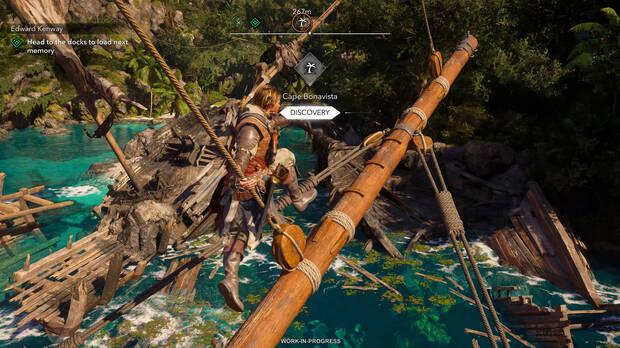 Al ‘parkour’ mejorado le falta un poco de precisión, pero es muy vistoso gracias a unas animaciones trabajadísimas.