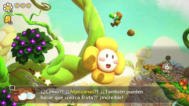 Un juego de plataformas de Yoshi, pero uno que se distingue mucho de los demás.