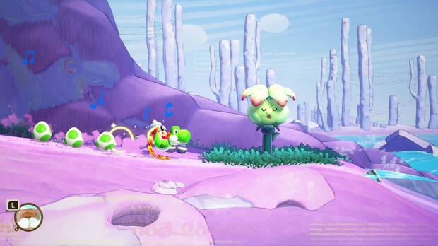 Otro juego de Yoshi que destaca artísticamente, haciéndonos sentir dentro de un libro.