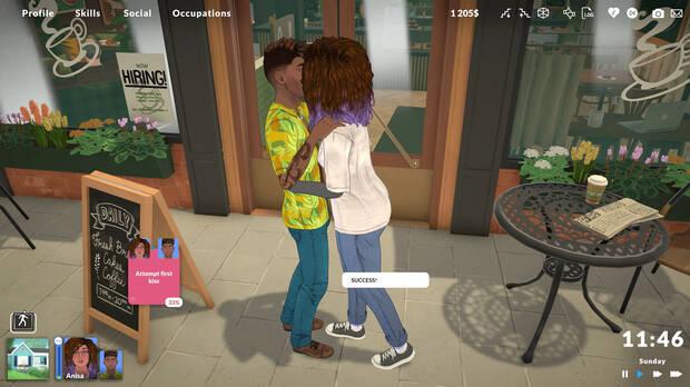 El juego contiene muchos elementos de Los Sims, pero con su propia personalidad.