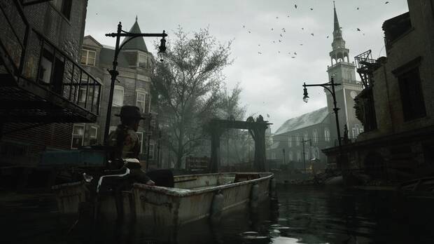 La ciudad de Arkham es un mundo semiabierto por el que nos podremos ver en barca y que conecta los edificios y lugares de interés en los que se desarrolla la acción.