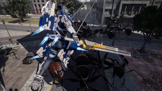 El Prowl Rider puede invocar un insecto controlable, y se mueve por el escenario con gran rapidez.