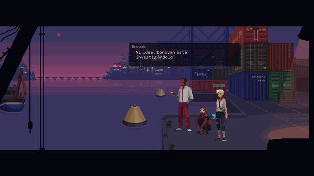 Junto a la pareja protagonista está la androide Ankara, que será precisamente quien nos haga dudar de lo que pensamos al darla vuelta a los argumentos.