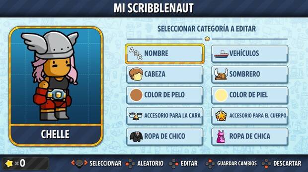 La personalización de los Scribblenauts, así como los diseños a desbloquear, pueden ser un aliciente para los coleccionistas.