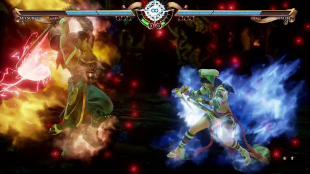 En los Reversal Edge también existe la posibilidad de defender y esquivar.