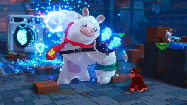 Donkey Kong se une a los Rabbids en una aventura totalmente original.