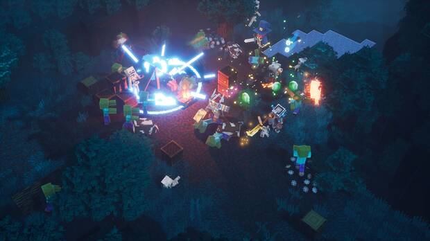 Este título ha sido desarrollado por un grupo de tan sólo 20 personas dentro de Mojang.