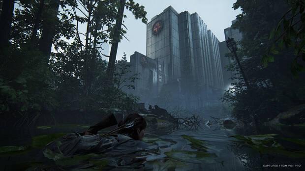 Ellie ha aprendido a nadar y buscar, algo que tendrá su protagonismo en ciertos momentos de la aventura.