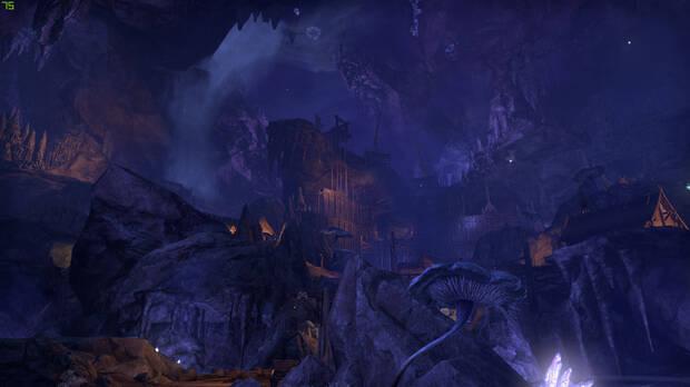 La zona subterránea de Blackreach es una auténtica maravilla visual… y realmente laberíntica para los jugadores.