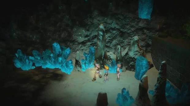 En esta aventura se combinan elementos propios de las novelas visuales interactivas con otros elementos como las plataformas pero no ha funcionado demasiado bien.