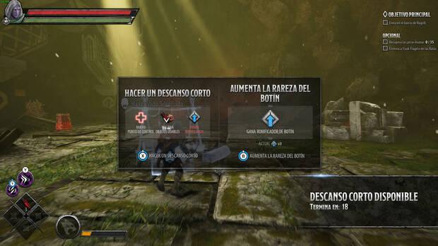 Las hogueras que aparecen tras algunos encuentros importantes son todo un guiño a los juegos de rol más clásicos.