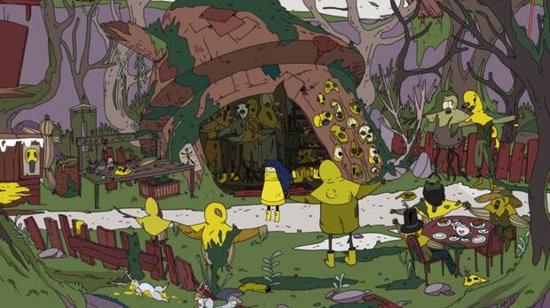 El universo de 'Minute of Islands' está devastado, asolado por un mal que se ceba con la naturaleza.
