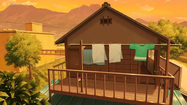 Cada imagen del juego desprende encanto y cariño por Shin chan y lo rural.